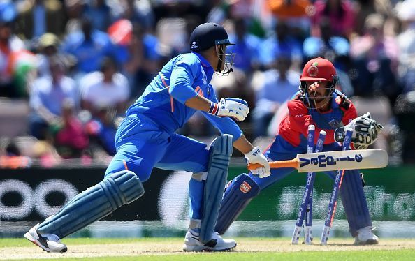 MS Dhoni failed to sparkle against Afghanistan