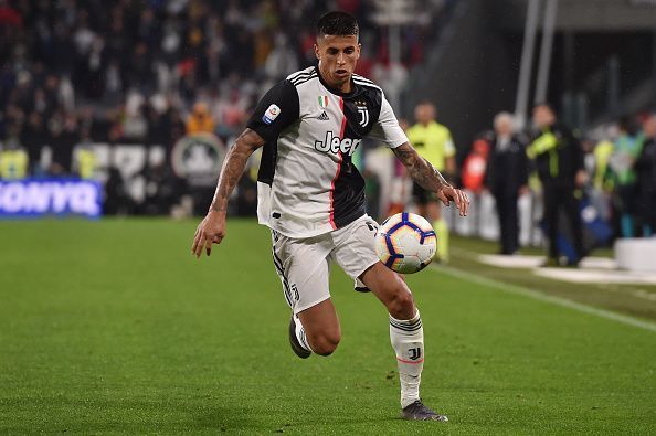 Joao Cancelo in action for Juventus this past season
