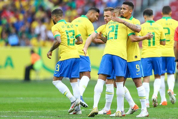 Brazil are the favorites to triumph on home soli