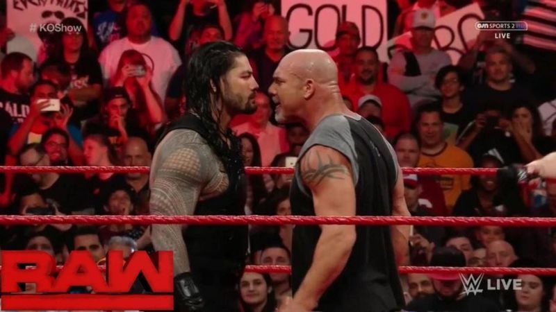 This match needs to happen, Reigns and Goldberg could spear each other to oblivion