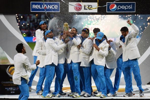 India emerged victorious in the ICC Champions Trophy 2013