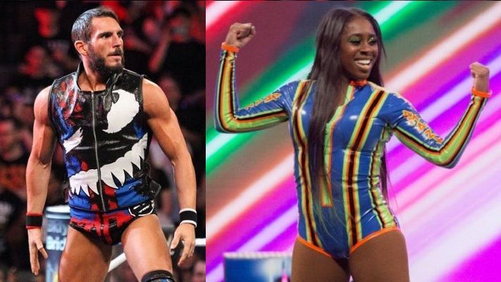 Johnny Gargano and Naomi