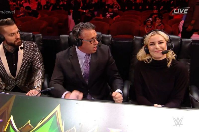 Renee Young at Crown Jewel