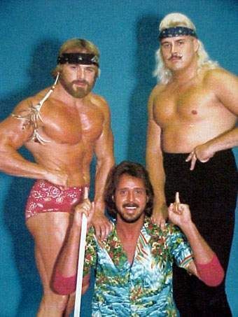 Larry Latham, Jimmy Hart, and the future Honky Tonk Man 