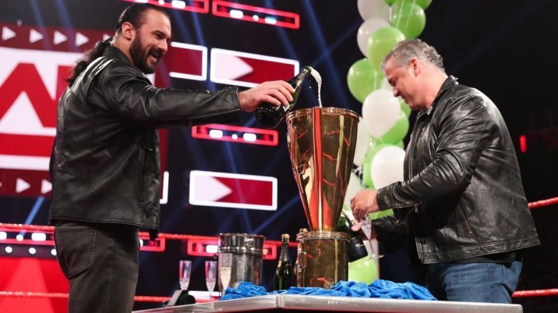 Shane McMahon celebrated his huge victory over Roman Reigns during this week's show.