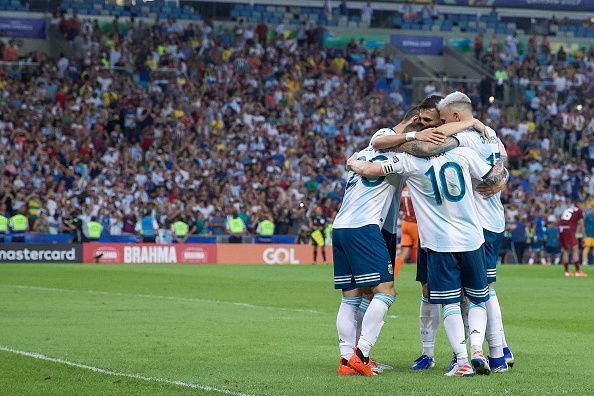 Argentina will face Brazil in the semi-final