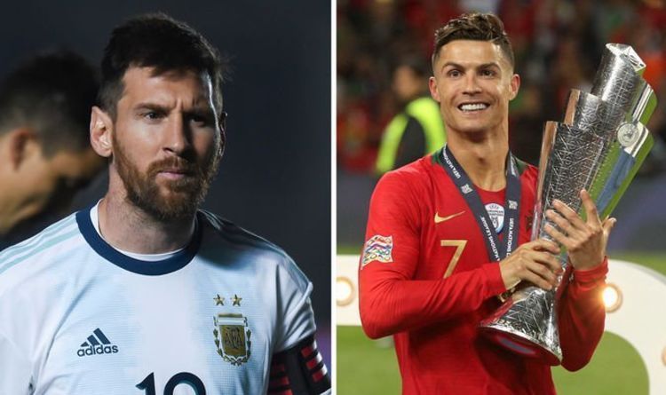 Cristiano Ronaldo has produced a handsome return of goals while on international duty as compared to Lionel Messi.