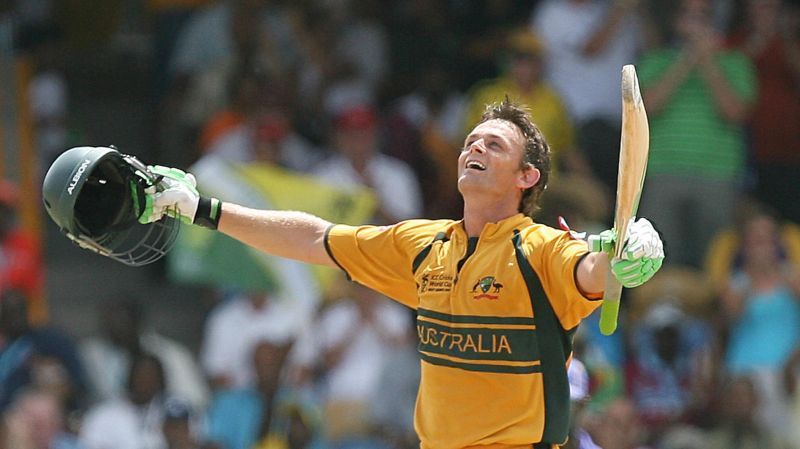 Gilchrist was an important part of the Aussie side that won three World Cups on the trot