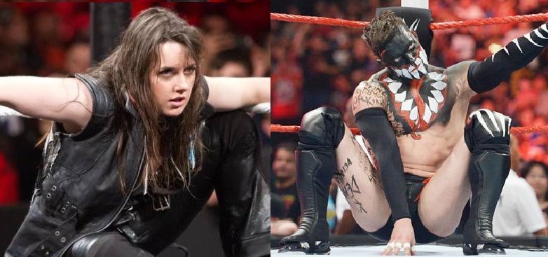 Nikki Cross and The Demon Finn Balor