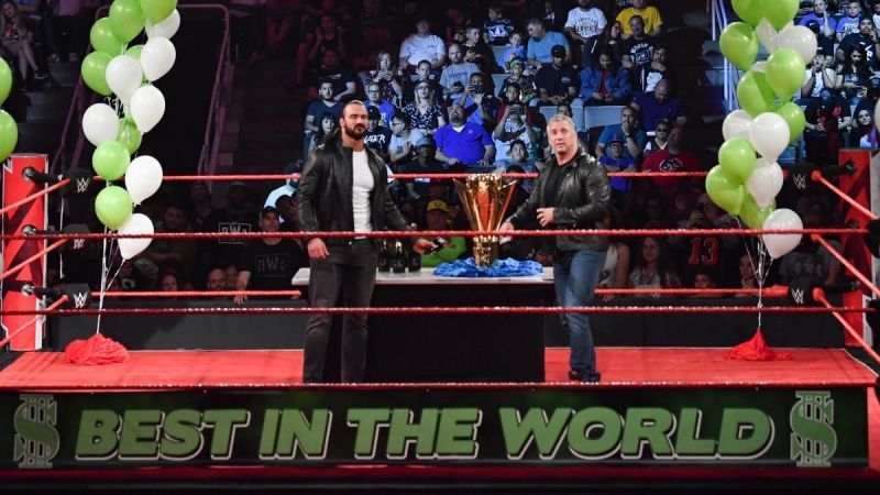Shane McMahon and Drew McIntyre on RAW