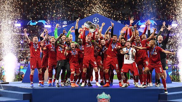 Liverpool wins the UEFA Champions League.