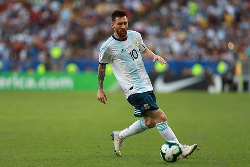 Lionel Messi is not looking his usual s at the Copa America