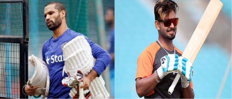 Rishabh Pant had flown down to England as Shikar&#039;s backup