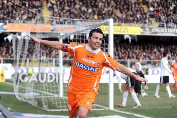 Di Natale for Udinese in Serie A 2009-10