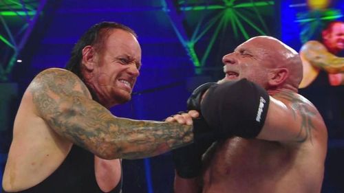 The Undertaker and Goldberg