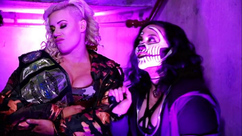 Rosemary and Taya Valkyrie had an interesting confrontation this week