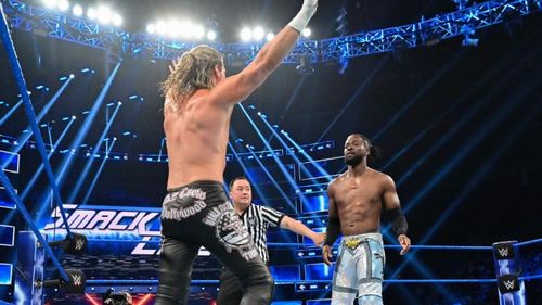 Kofi Kingston and Dolph Ziggler on SmackDown Live