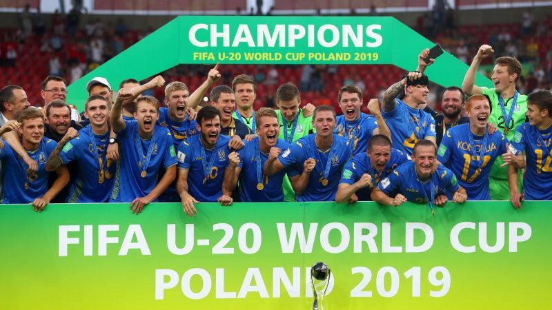 Ukraine with the U-20 World Cup