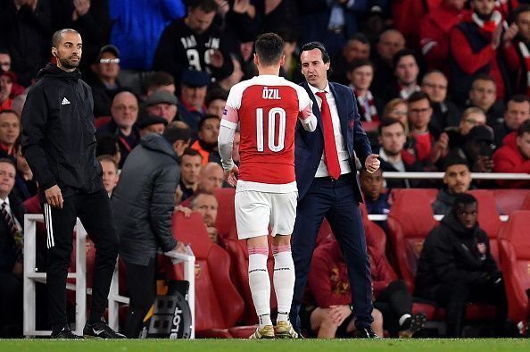 Unai Emery wants to sell Mesut Ozil this summer