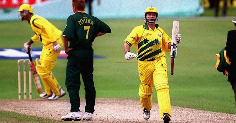Steve Waugh&#039;s second ODI hundred was played under extreme pressure