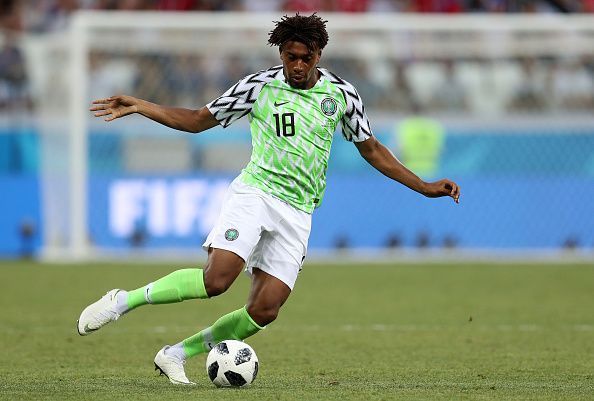 Alex Iwobi was Nigeria&#039;s best attacking player against Guinea