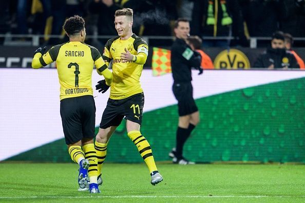 Reus has regularly praised Sancho as the pair's combination play on the pitch is clear to see