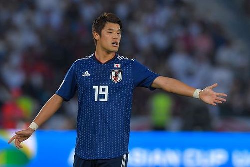 Hiroki Sakai in action for Japan recently