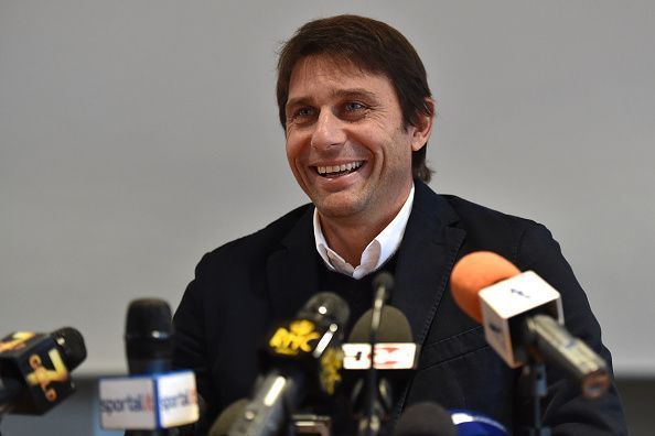 Antonio Conte &#039;Meets Serie A Coaches&#039;