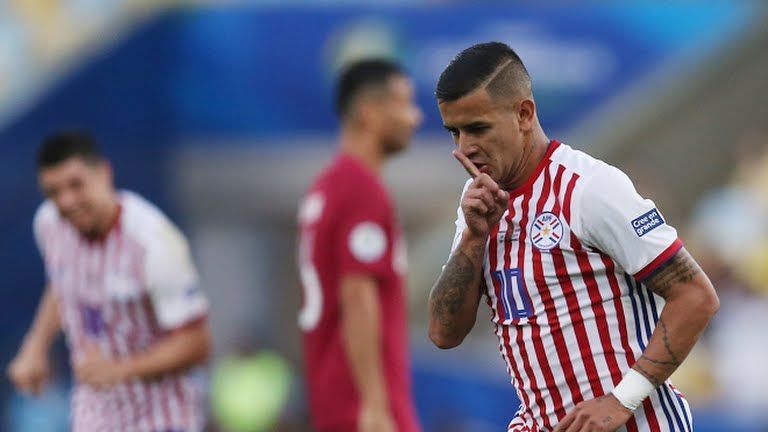 Gonzalez came on as a substitute to score Paraguay&#039;s second goal