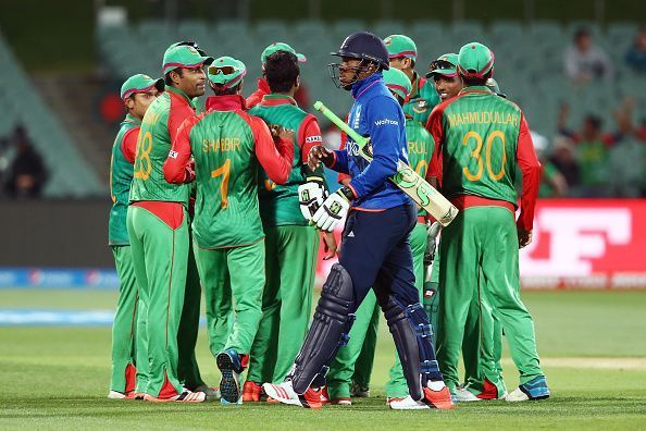 Bangladesh had knocked England out of the 2015 ICC Cricket World Cup