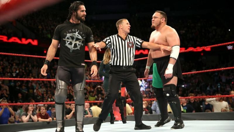 Samoa Joe-Seth Rollins is a no-brainer