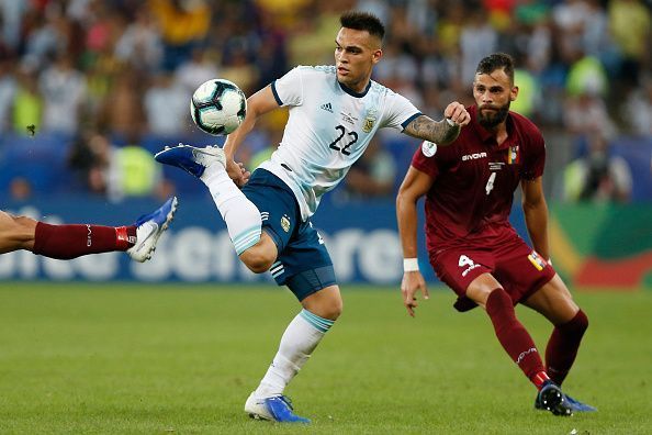 Lautaro Martinez has been vibrant throughout the Copa America