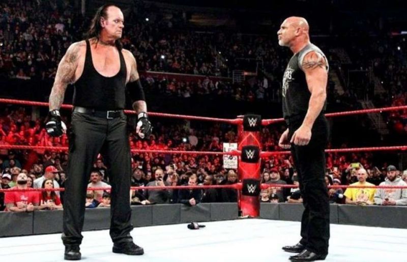 Goldberg versus Undertaker. Who wins?