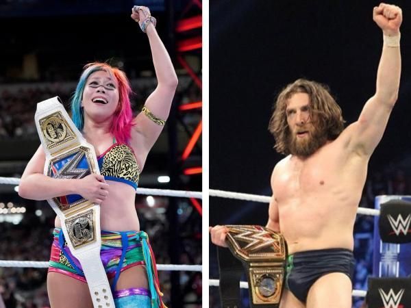 Asuka and Daniel Bryan