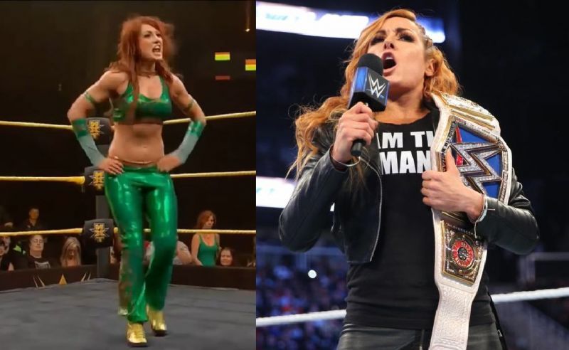 Becky Lynch&#039;s incredible transformation