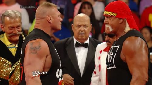 Lesnar and Hogan