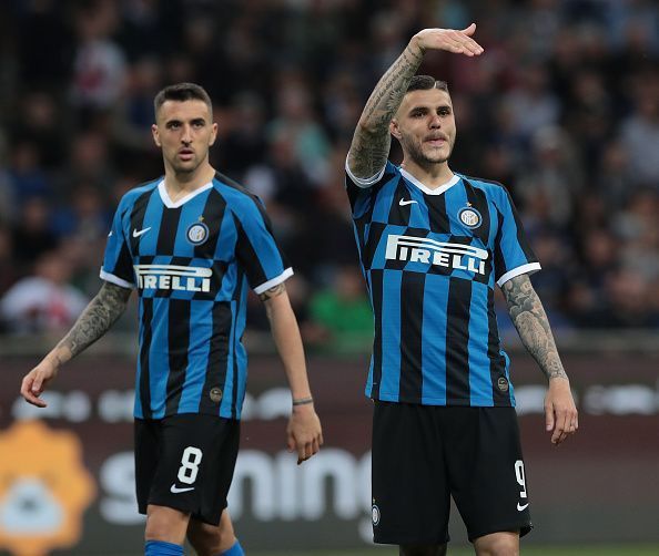 Mauro Icardi (right)