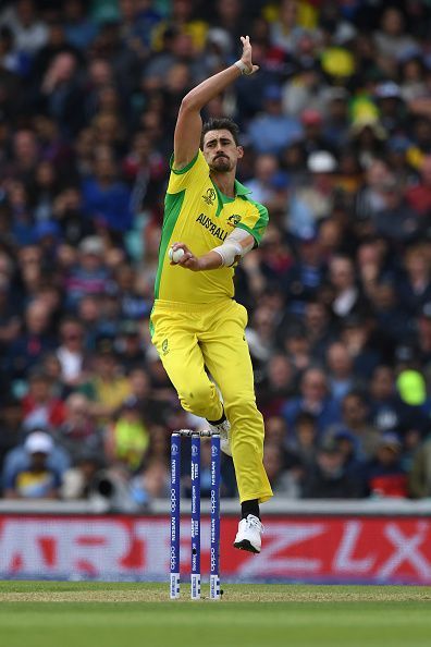 Mitchell Starc is at his fearsome best