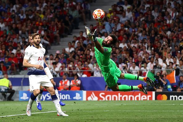 Alisson made some crucial saves in the game