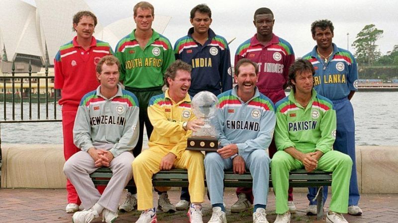 1992 WC had nine teams competing in a round-robin format