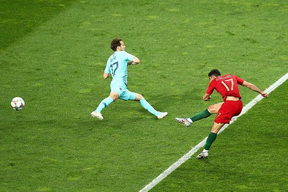 Guedes&#039; match-winning goal came moments after some brilliant link-up play between him and Bernardo Silva