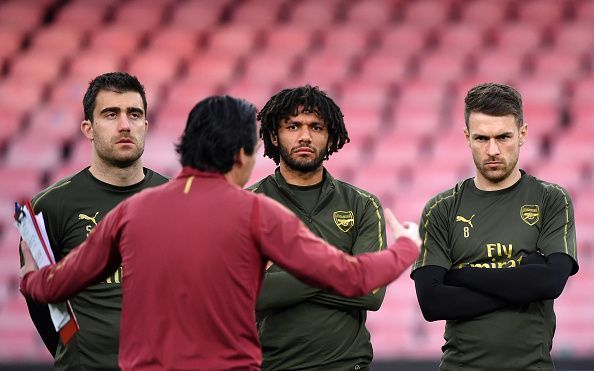 Arsenal Training and Press Conference