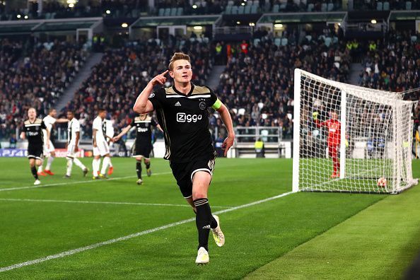 Former Ajax man de Ligt is now a Juventus player