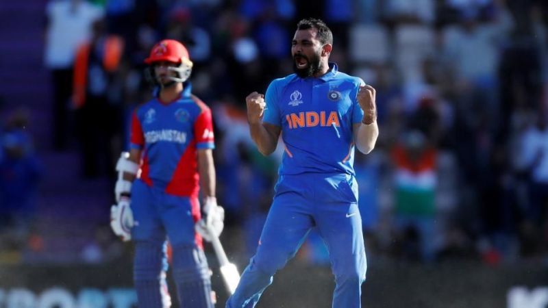 Mohammed Shami's hat-trick helped India clinch victory over Afghanistan.