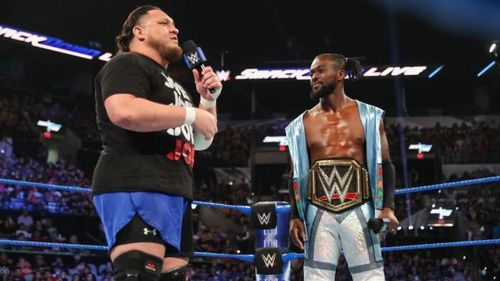 Joe and Kingston on SmackDown Live