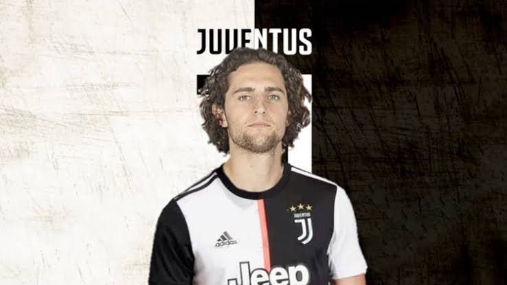 Juventus confirmed the signing of Adrien Rabiot on Tuesday