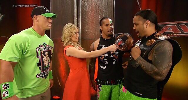 Cena and The Usos
