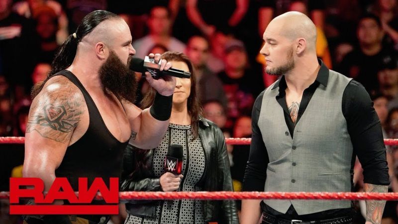 Braun Strowman and Baron Corbin have fought before.