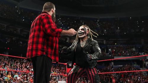 Bray Wyatt attacked Mick Foley on Raw