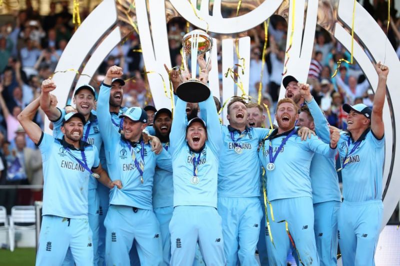 England won their maiden World Cup in the most dramatic circumstances
